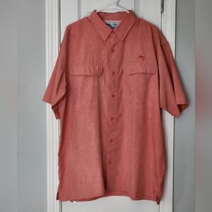 World Wide Sportsman Coral Fishing Shirt, Size XL